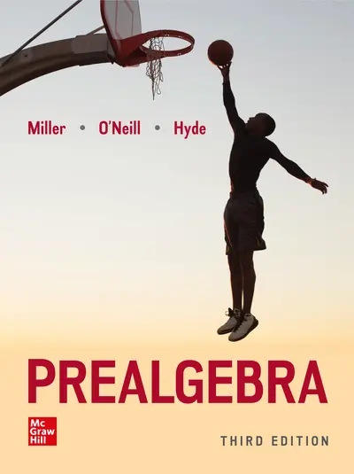 Test Bank For Prealgebra 3rd Edition By Julie Miller